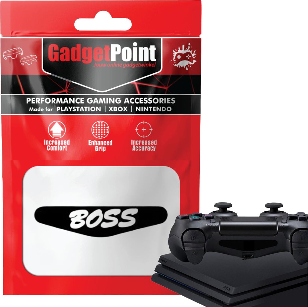 Controller-Aufkleber für PS4, PlayStation 4 – Performance-Gaming-Skin – Schutzzubehör – Boss – Boss