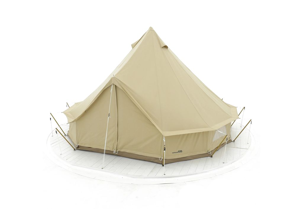 Canvas Tent, Rundzelt, Baumwollzelt Sibley Ultimate 300, 1-3 Personen - 285gr/m² - Tentex PC28