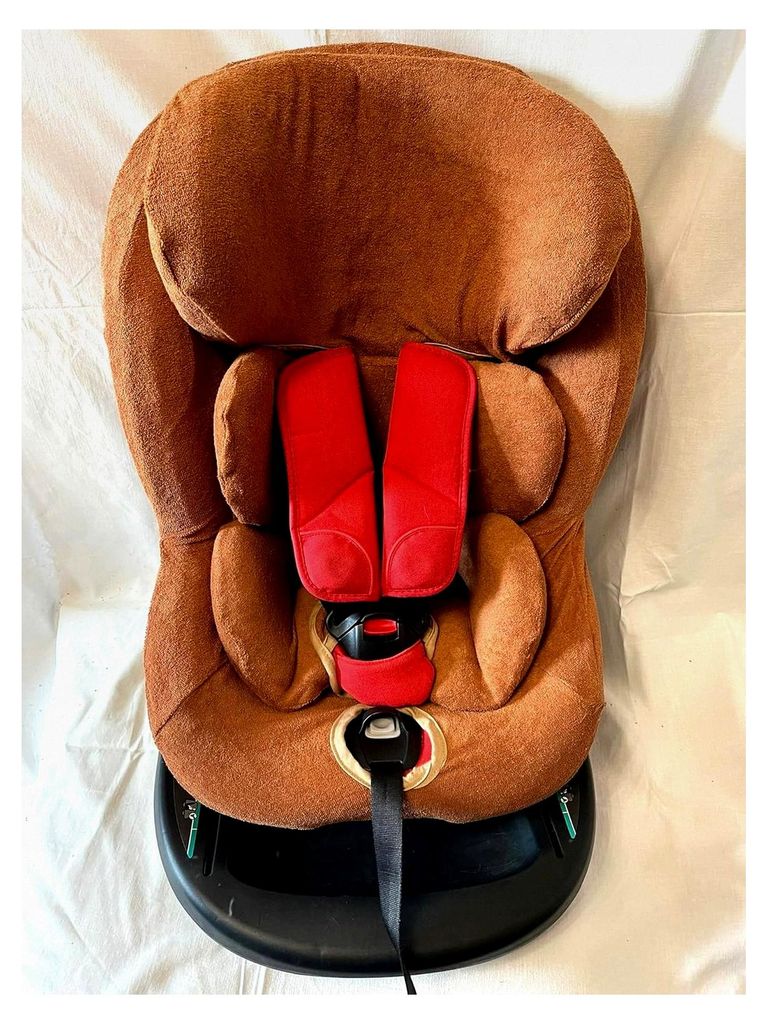 Sommerbezug Frottee für HTS Besafe iZi Twist Turn Modular I-Size 100% Baumwolle rost