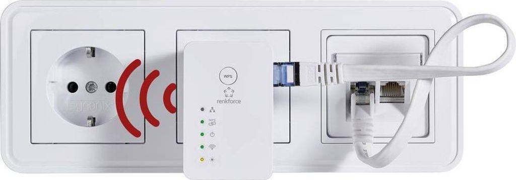 Renkforce RF-4818888 RF-AP-N300Mini WLAN Access-Point 300 Produktbild