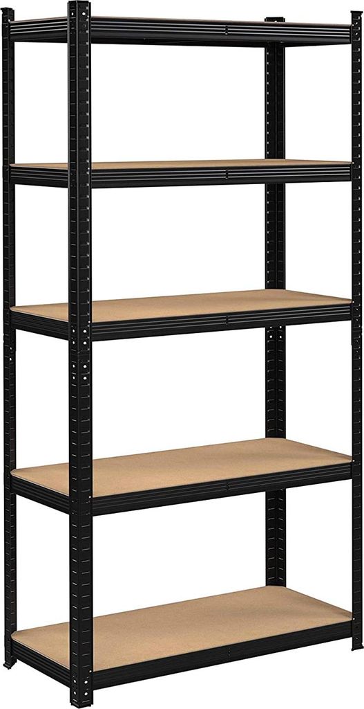 Rack de stockage Conor Noir 875 Kg 180 X 90 X 30 Cm Image du produit 