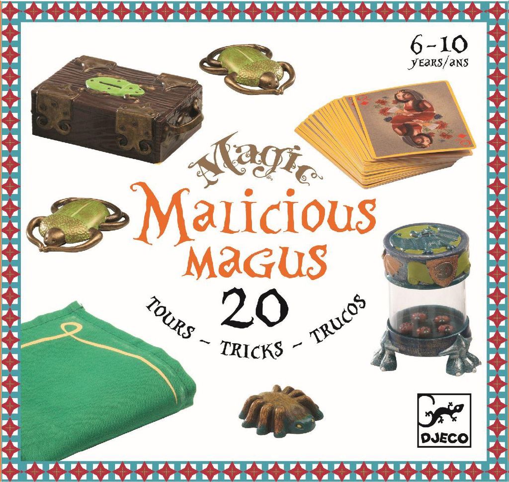 Hra na kouzlení Malicious Magus 20 triků, Djeco Obrázek produktu 