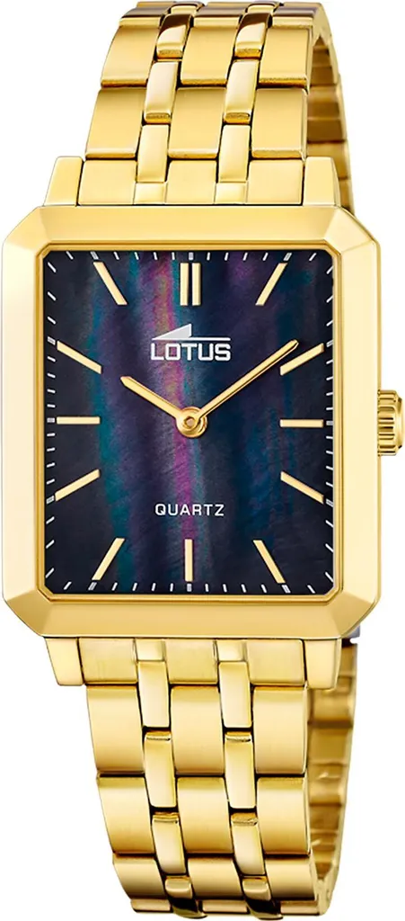 Orologio Lotus Donna 18982/3 Oro e Nero: Lo Stile Square Minimal