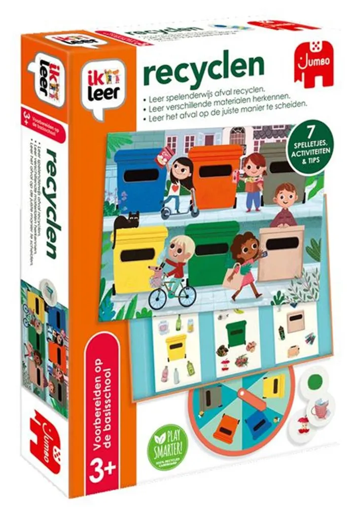 Apprendre à Trier les Déchets avec le Jeu de Recyclage Jumbo Éducatif