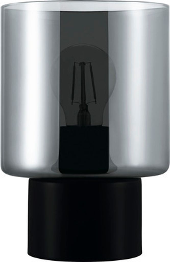 EGLO Gorosiba, Schwarz, Transparent, Glas, Stahl, Produktbild 
