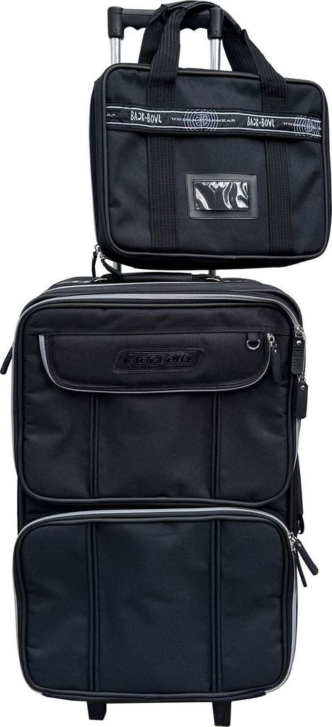 Valise de voyage avec sacoche pour ordinateur portable | Image du produit 