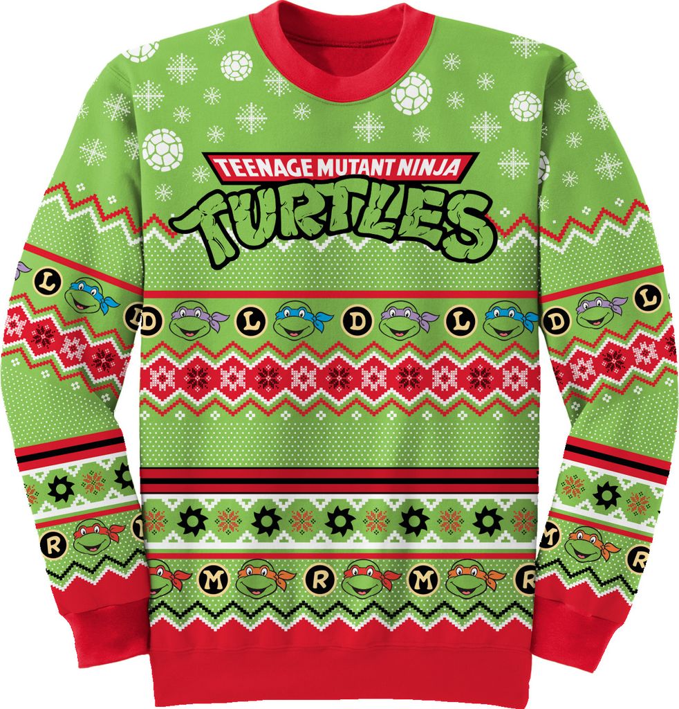 Teenage Mutant Ninja Turtles Weihnachtspullover Herren Teenage Mutant Ninja Turtles multicolor XL