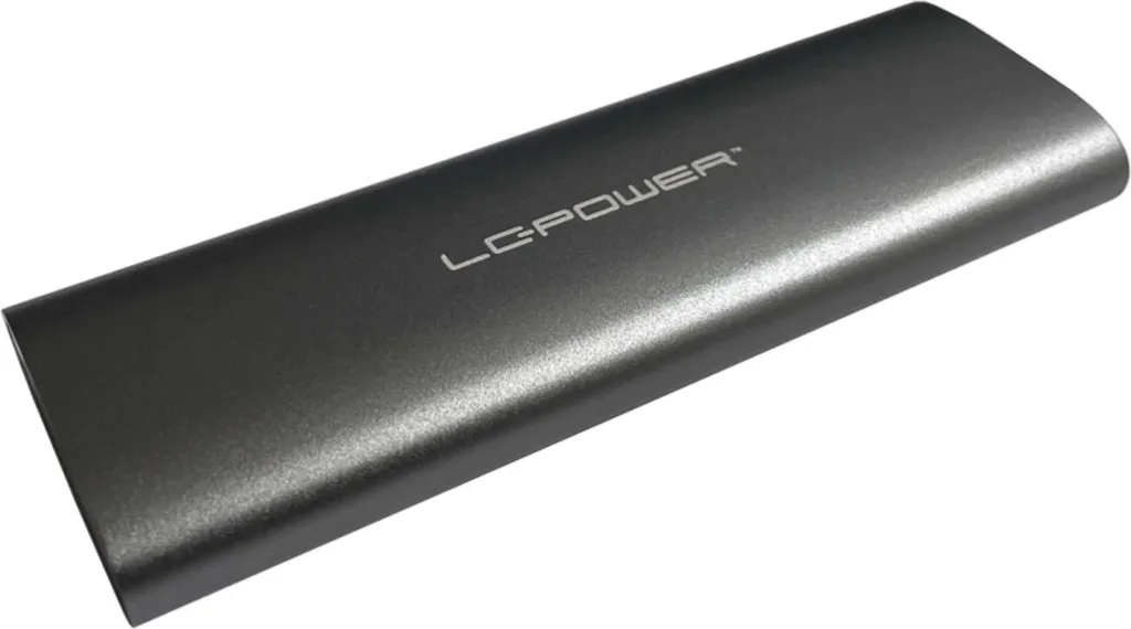 LC Power LC-M2-C-MULTI-2 - Contenitore di archiviazione - M.2 - Scheda M.2 (PCIe NVMe e SATA) - USB 3.2 (Gen 2) - Grigio antracite