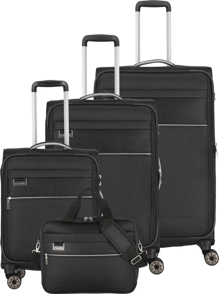 Voyagez Sans Stress avec le Set de Valises travelite Miigo 4 Roues