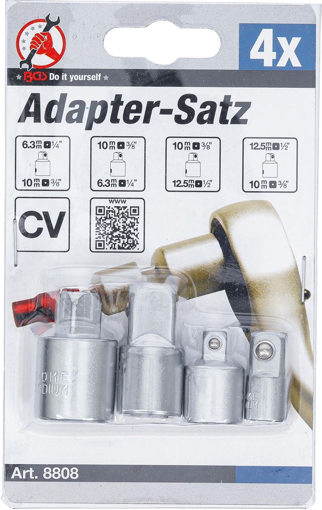 KRAFTMANN 8808 Adaptersatz, 4-tlg. Produktbild 