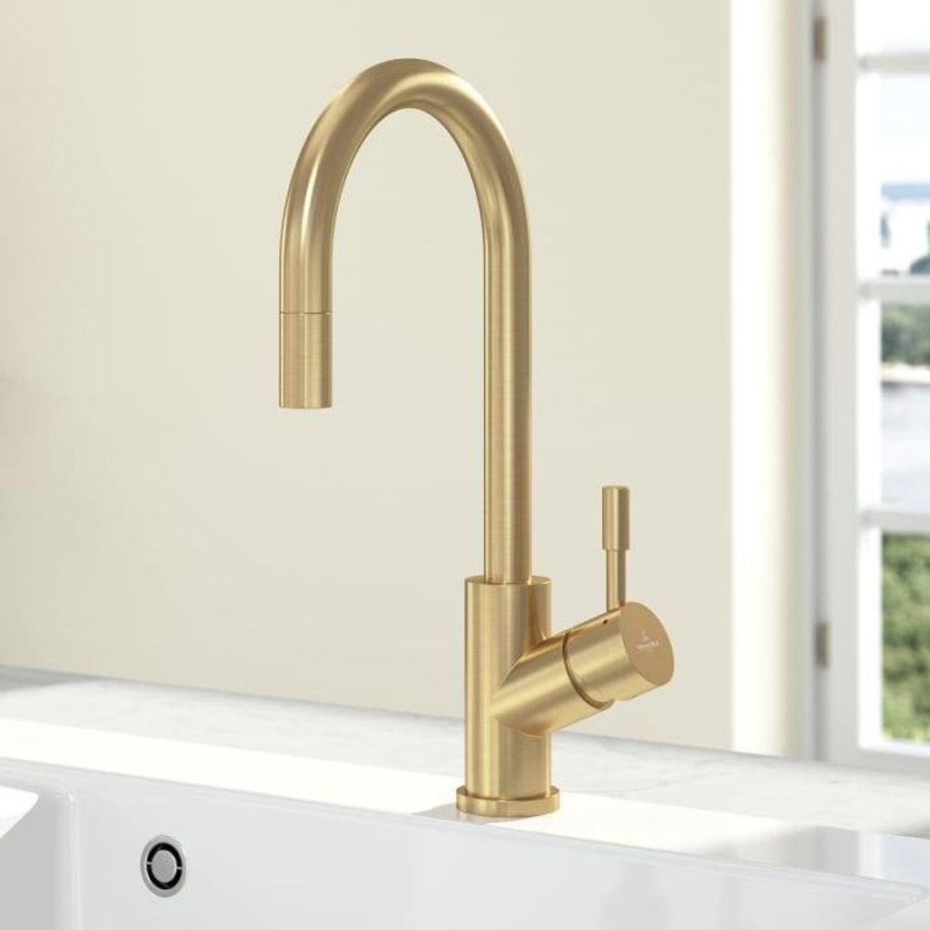 Villeroy & Boch Umbrella Flex Einhebel-Küchenarmatur mit Produktbild 