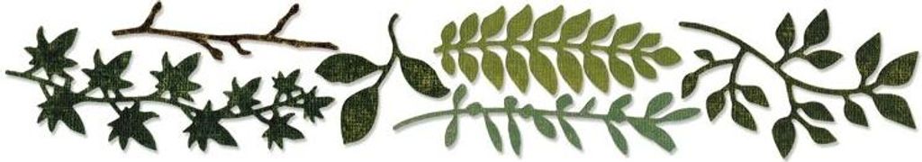 Sizzix Sizzlits Stanze Decorativ Strip Spring Greenery