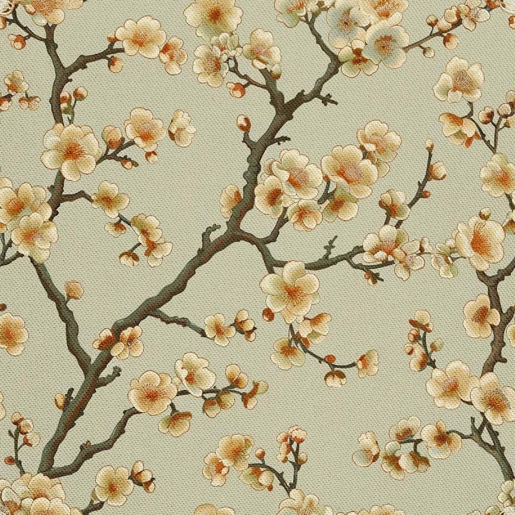 OUTDOOR DEKOSTOFFE OXFORD - Motiv Frühling I DX7133