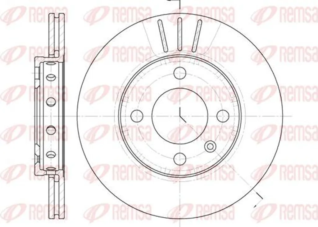 Disque de frein pour entretien de Peugeot 206 et Volkswagen Lupo