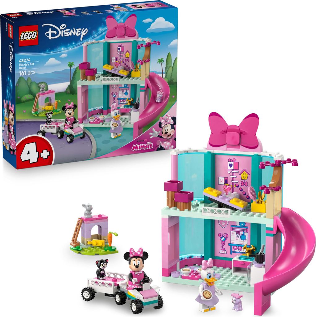 LEGO® │ Disney 43274 Minnie und das Haustierhotel Produktbild 