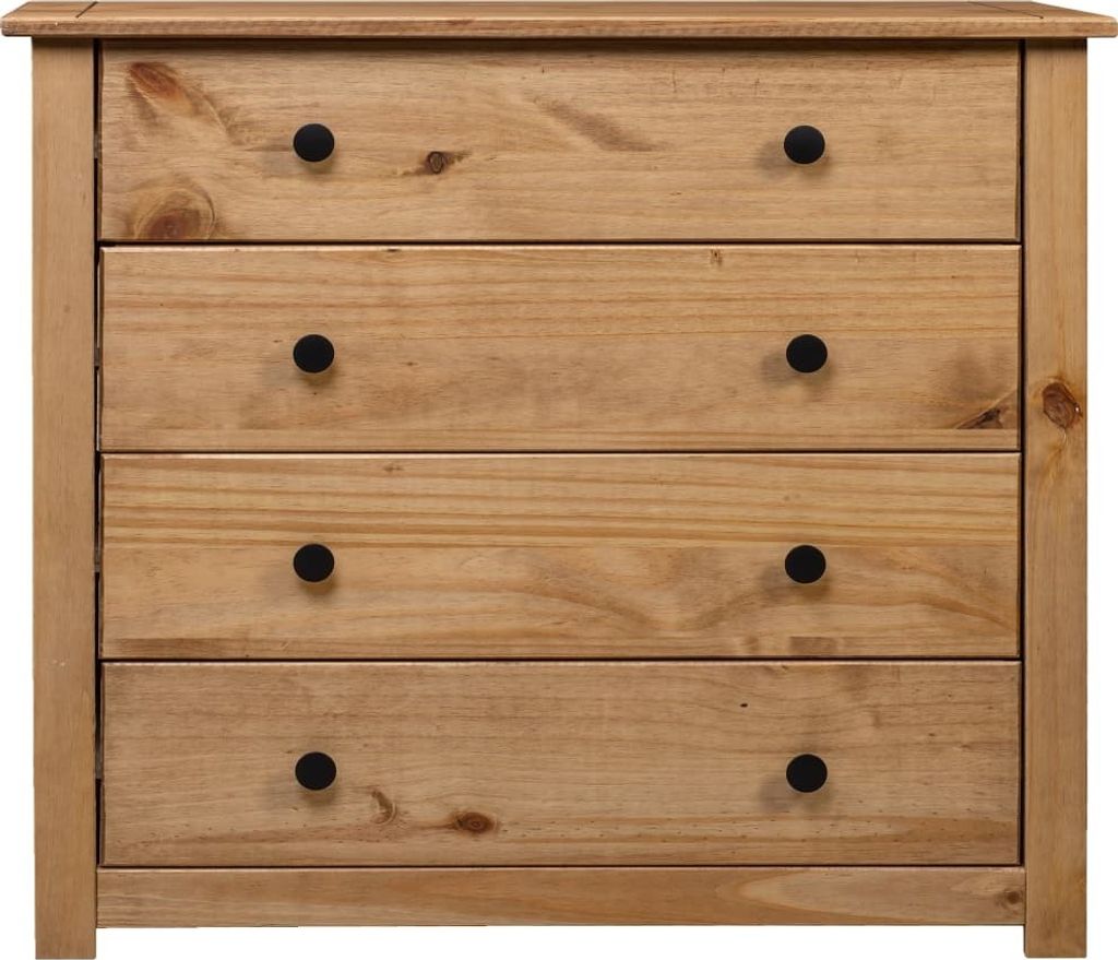 vidaXL Sideboard 80x40x73 cm Kiefernholz Panama Produktbild 