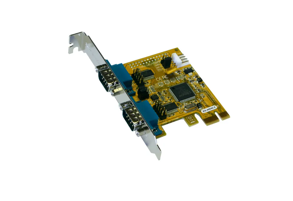 EXSYS EX-44042-2 Carte PCIe 2S RS-232 avec chipset MosChip certifié