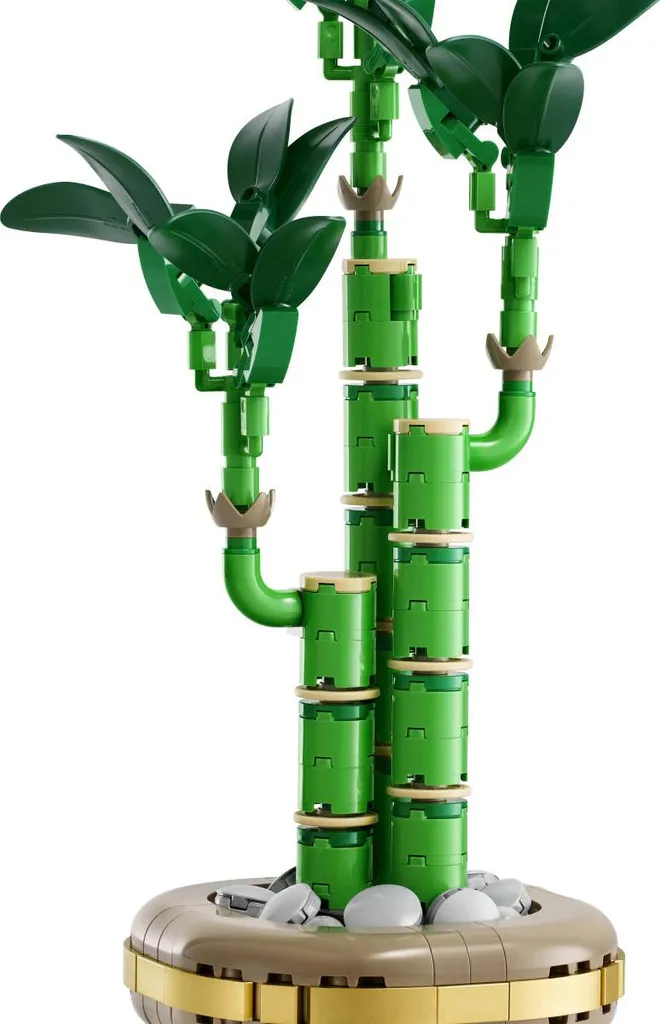 LEGO 10344 Botanicals Bambou de la Chance, Kit de Construction Déco Zen - 41