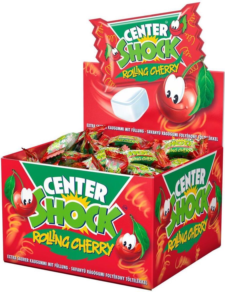 Center Shock Rolling Cherry 100er Box - 100x4g Immagine del prodotto 