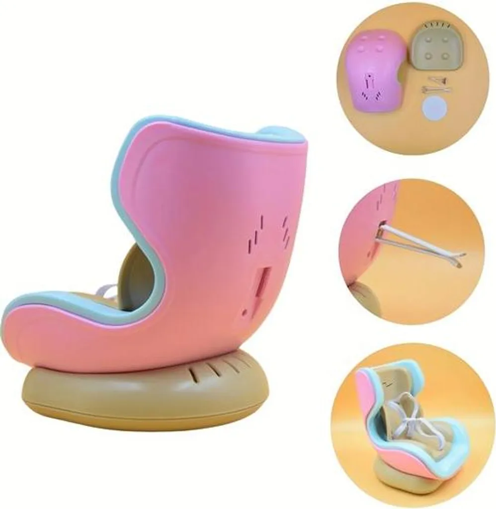 Siège Poupée 2-en-1 Clipsable : Fixation Ventilation Auto & Bureau