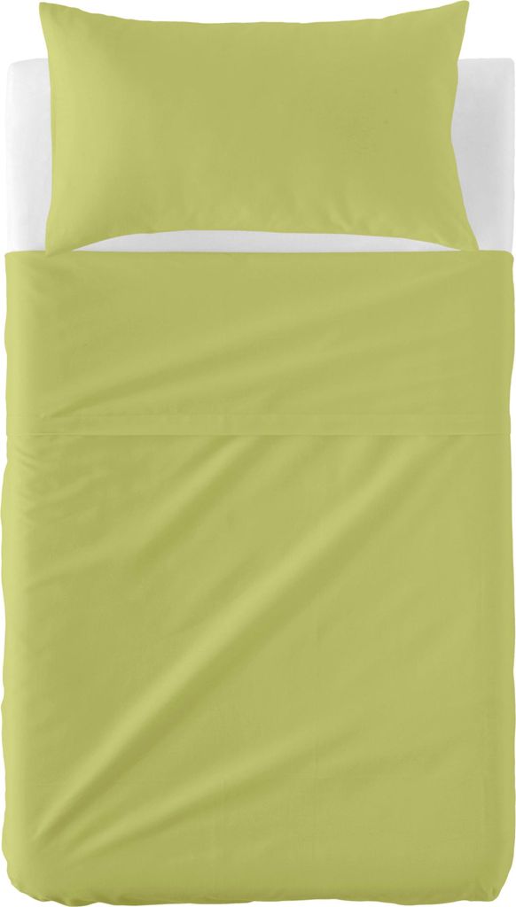 Basic Oberlaken set kinderbett 2 teiliges Grün 120x180 cm (Kinderbett) 100% Baumwolle Hergestellt in Europa