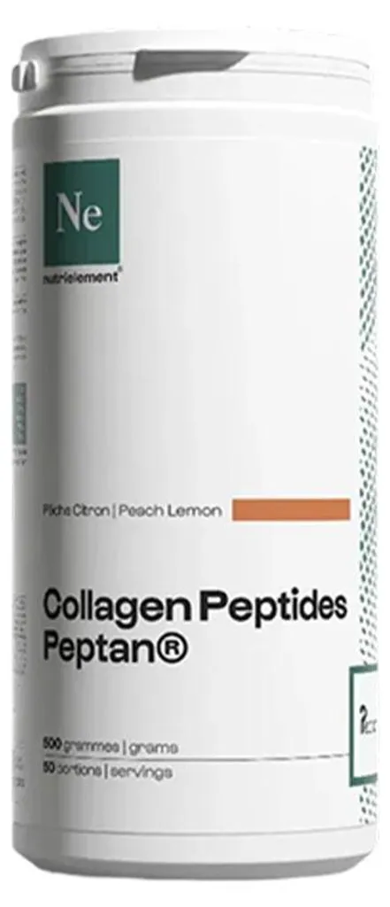 Collagène Marin Peptan goût pêche citron à haute biodisponibilité