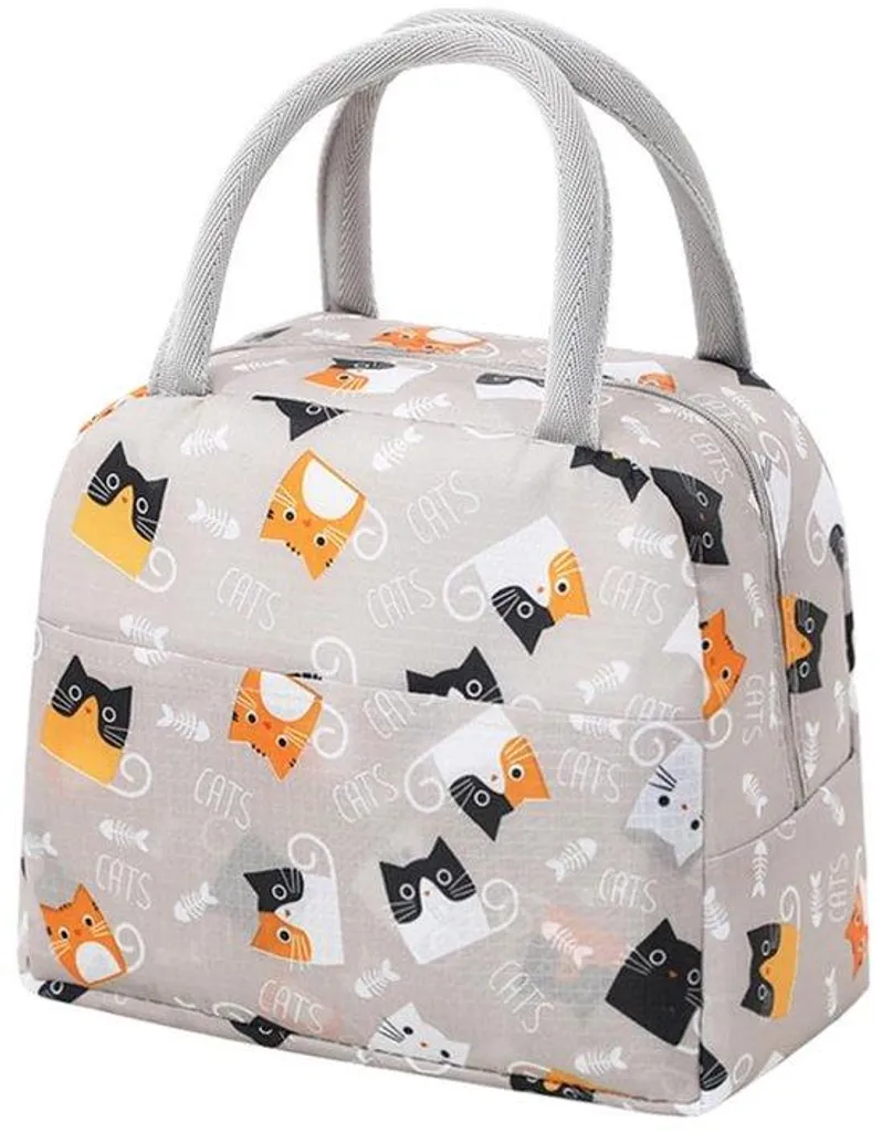 Petit sac isotherme lunch box portable pour femmes et repas de voyage