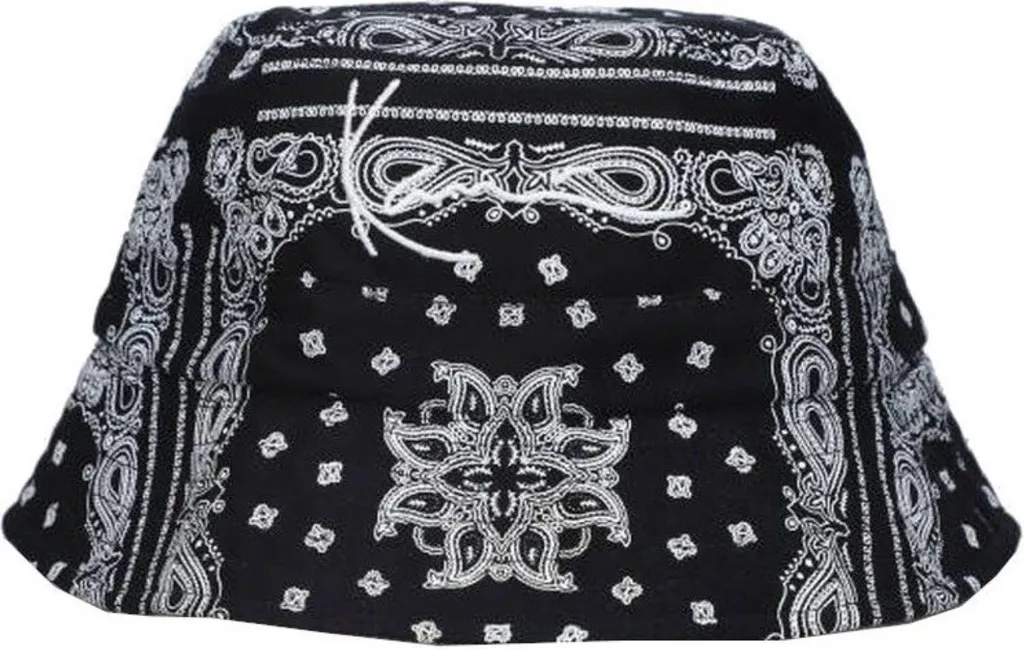 Bonnet Karl Kani Signature Paisley - Accessoire chaud pour l'hiver noir
