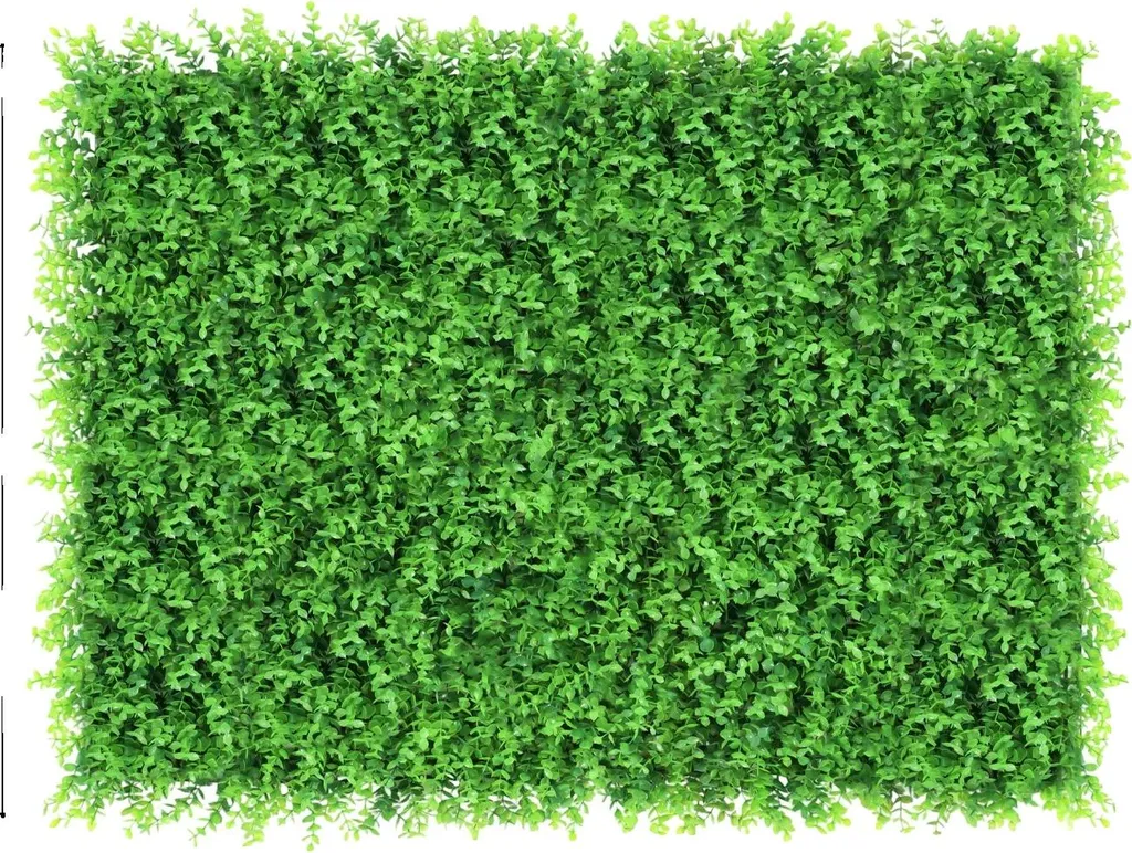 Haie artificielle et mur végétal synthétique - Décoration extérieure
