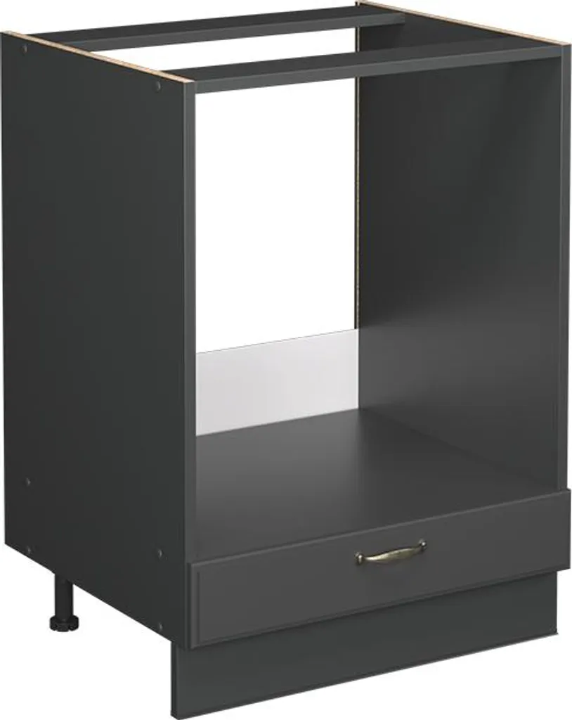 Vicco Fame-Line Mobile Forno Incasso 60cm Landhaus Antracite Oro