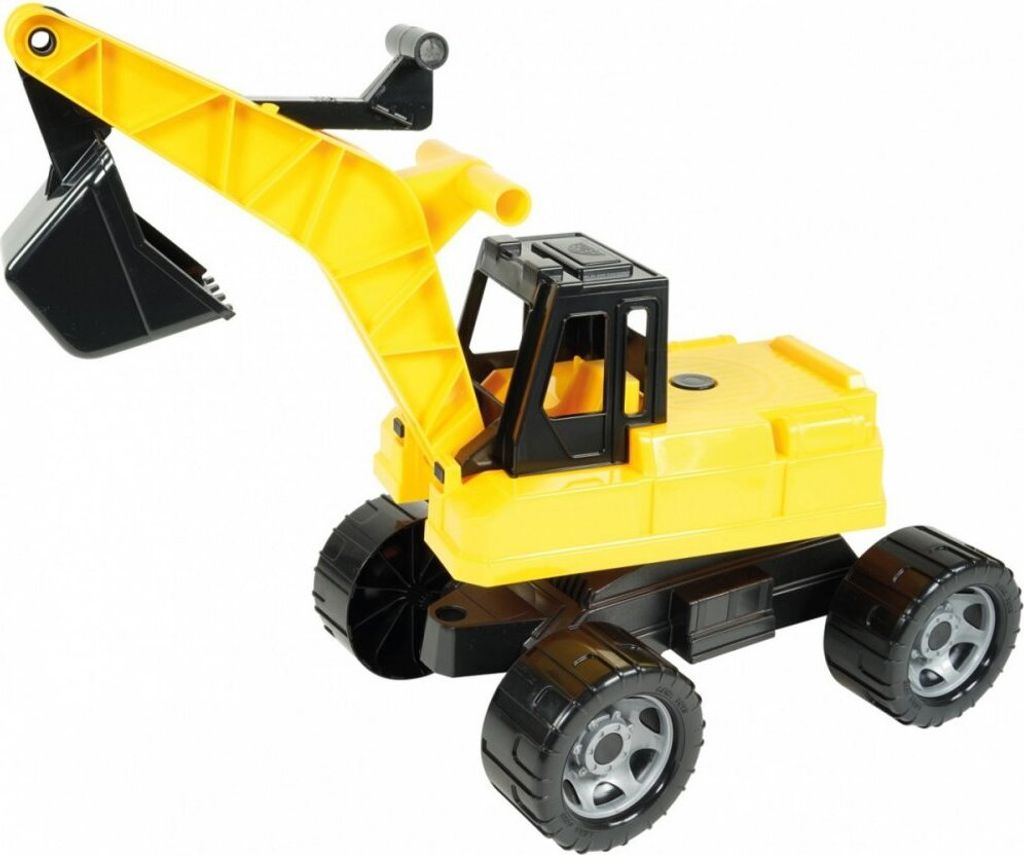 Bagr žlutočerný Giga Trucks plast 70cm v krabici 70x35x29cm Obrázok produktu 8