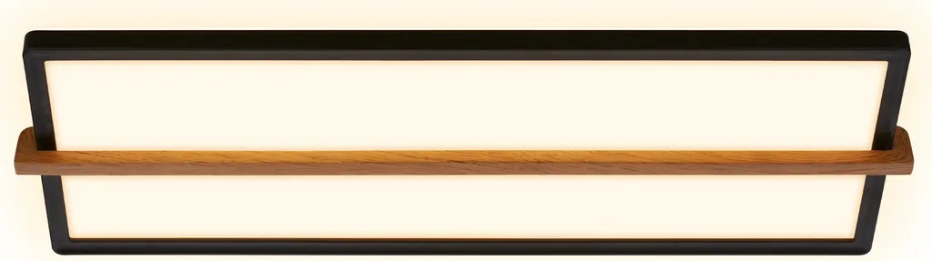 Lampada LED Soffitto Legno Naturale | Plafoniera Camera Letto 3000K