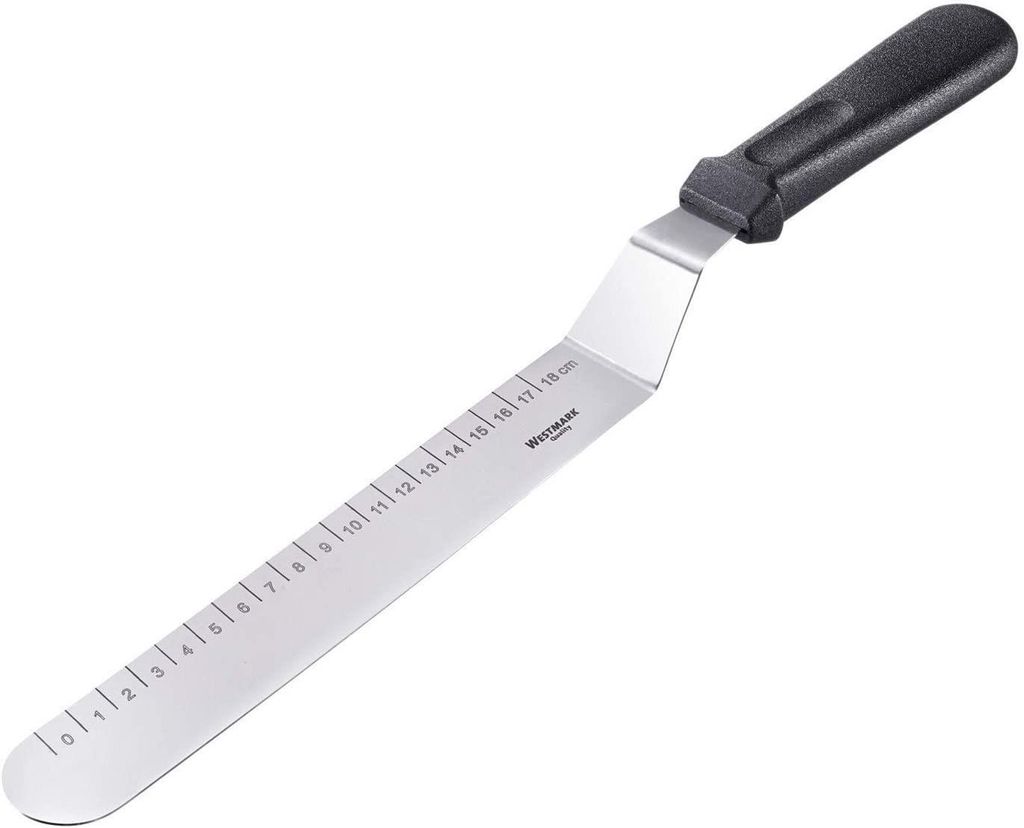 WESTMARK Stěrka/nůž na dort zahnutý, nerezový, 38,5 x 3,5 x Obrázek produktu 