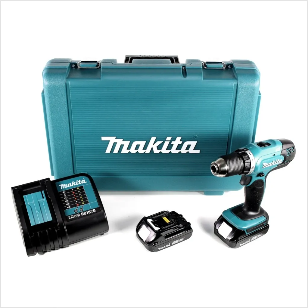 Perceuse Makita DDF453SYE Idéale pour Montage de Meubles et Travaux Bois