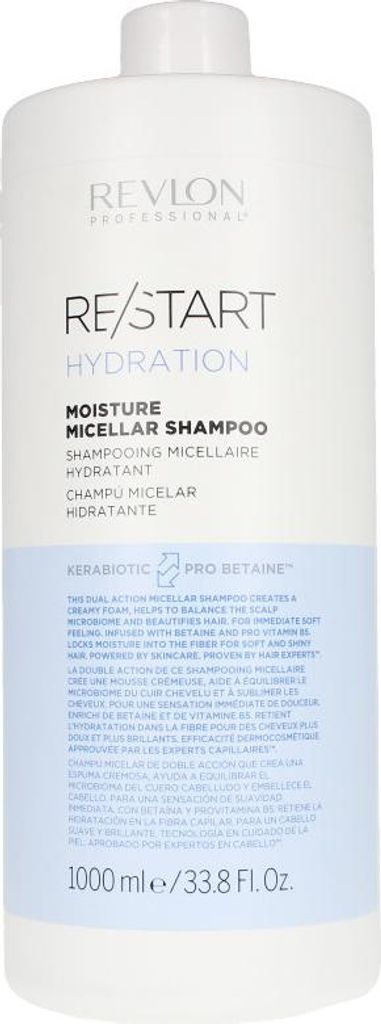 Revlon Re-Start Hydration Shampoo 1000ml Produktbild 
