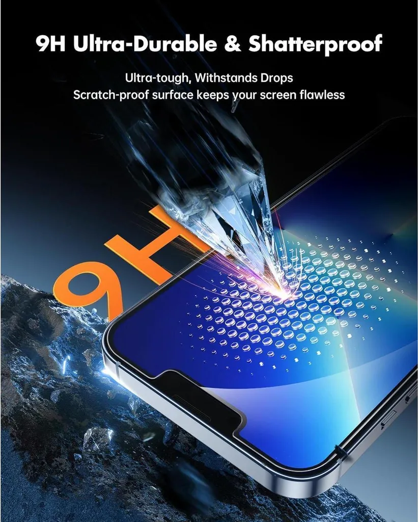 Stop aux Regards Indiscrets sur iPhone 13 Pro - Verre Trempé 2 Pack