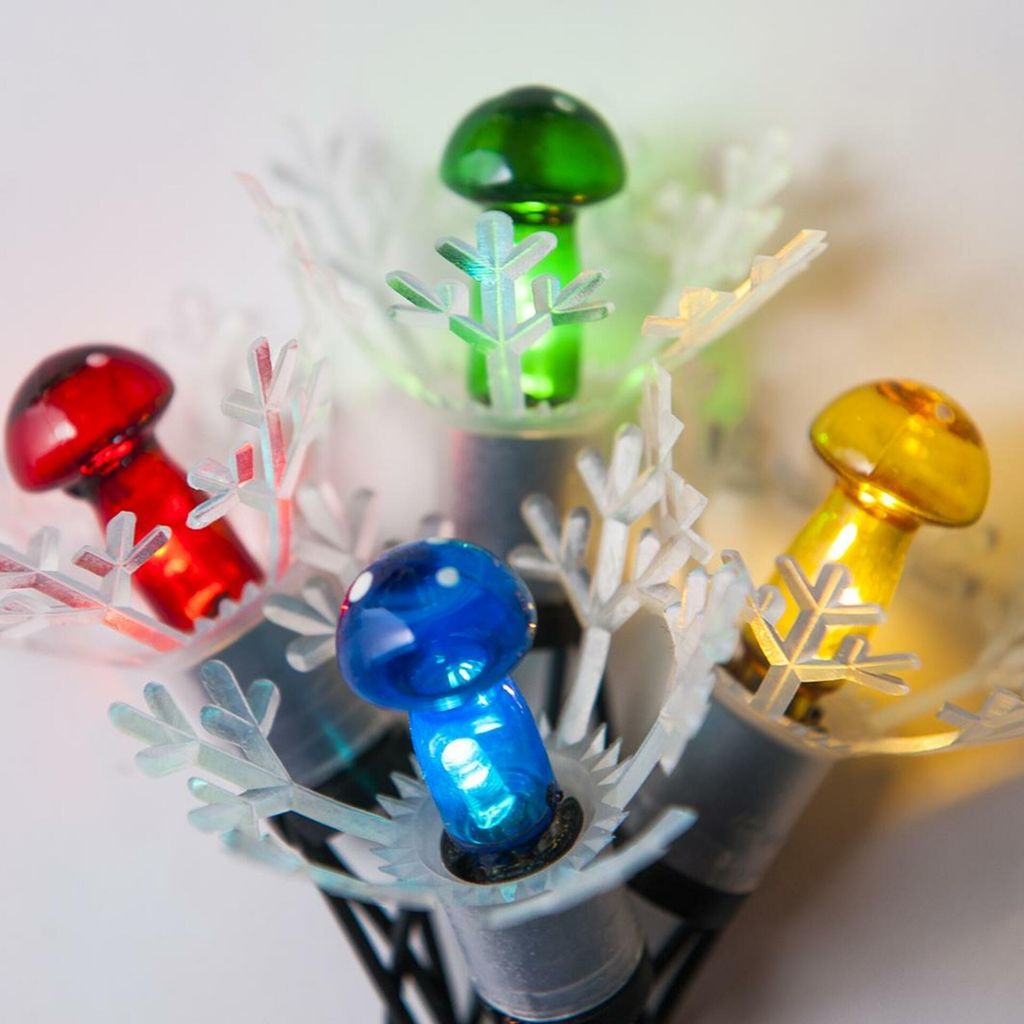Exihand Astra LED AL-20 Set, 20 farbenfrohe Pilze
