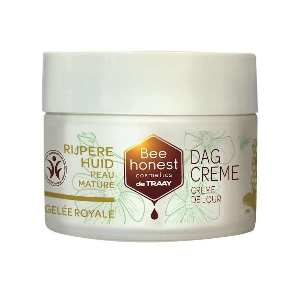 KREM DO TWARZY Z MLECZKIEM PSZCZELIM SKÓRA DOJRZAŁA NA DZIEŃ ECO 50 ml - BEE HONEST