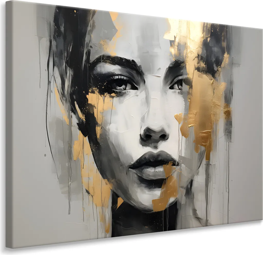 Muralo Tela Murale 120x80 Ritratto Donna Astratto: Analisi Qualità e Design
