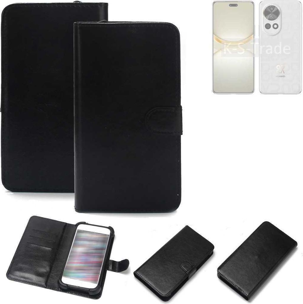 K-S-Trade Handyhülle Schutzhülle kompatibel mit Huawei nova 12 Ultra Handy Schutz Hülle Handyhülle Bumper schwarz 1x