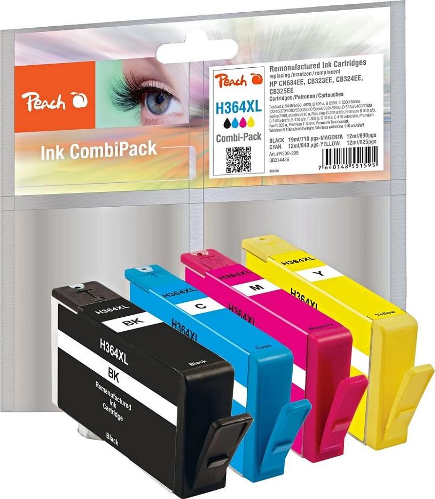 Peach PI300-295 PEACH Tinte MP kompt No. 364XL Immagine del prodotto 