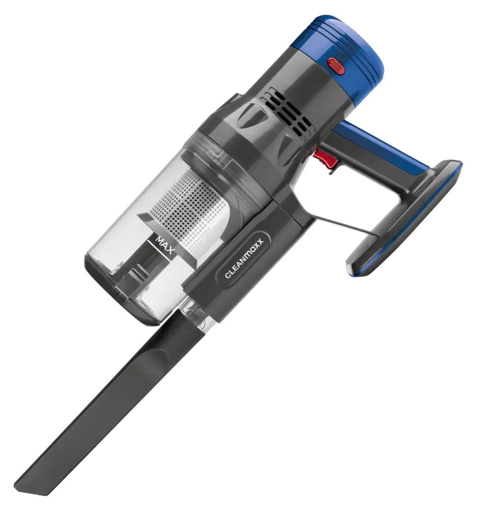 CLEANmaxx Aspirateur à Main sans Sac sans Fil avec Tube Télescopique