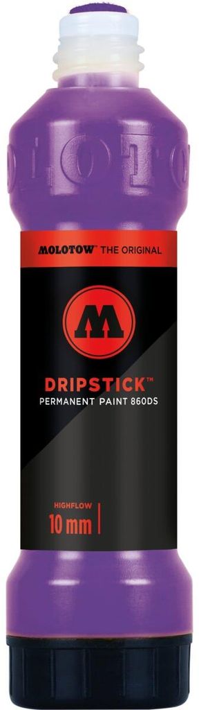 Dripstick Permanent Paint 860DS 70ml, purpur, Squeeze Bottle Packung mit 6 Stück