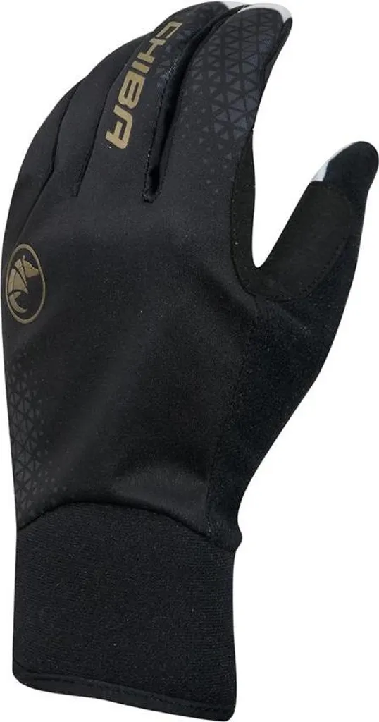 CHIBA Race Performer Light Gants de cyclisme coupe-vent taille 7 Noir