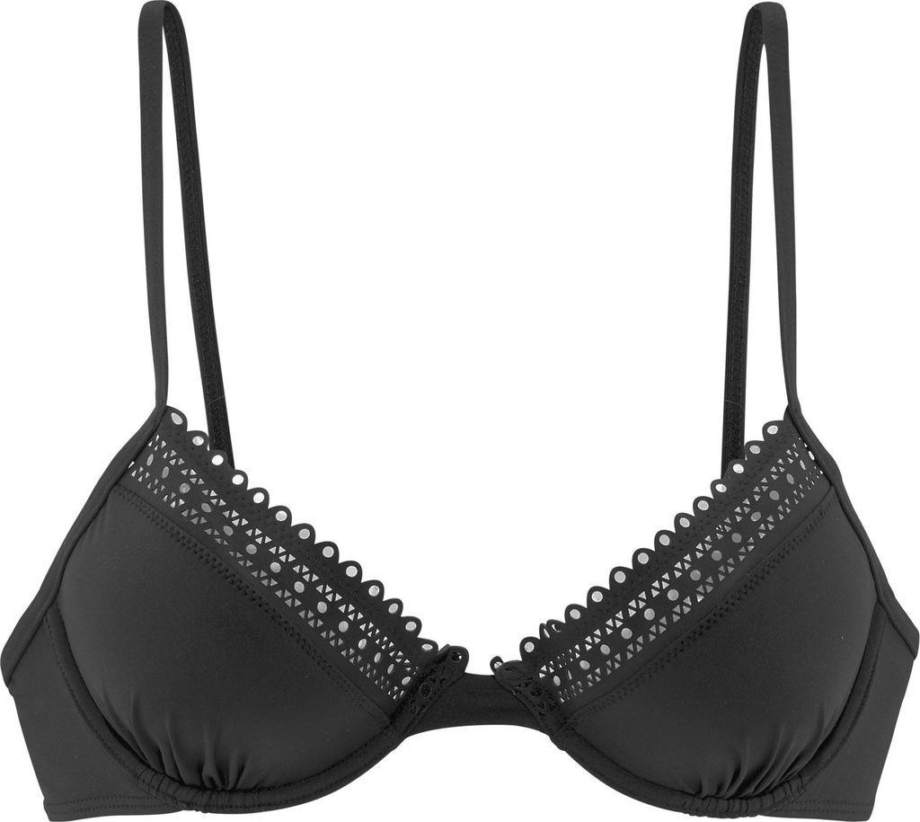 s.Oliver Bügel-Bikini-Top schwarz Größe 36 Cup A