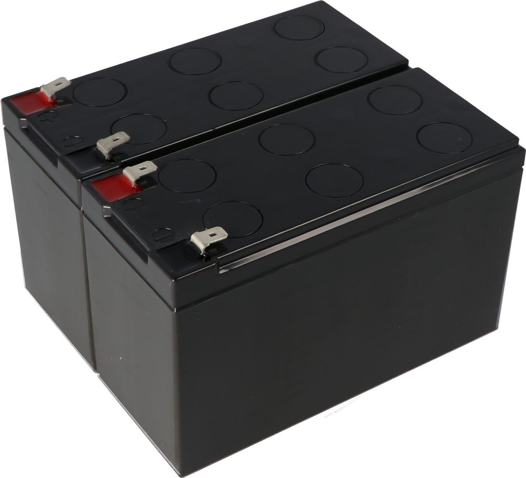 Akku passend für den APC AkkuPack APC-RBC22 zum Selbsteinbau 2x CSB-GP1272F2 12 Volt AGM Bleiakku 7,2Ah, 151x65x100mm 6,3mm