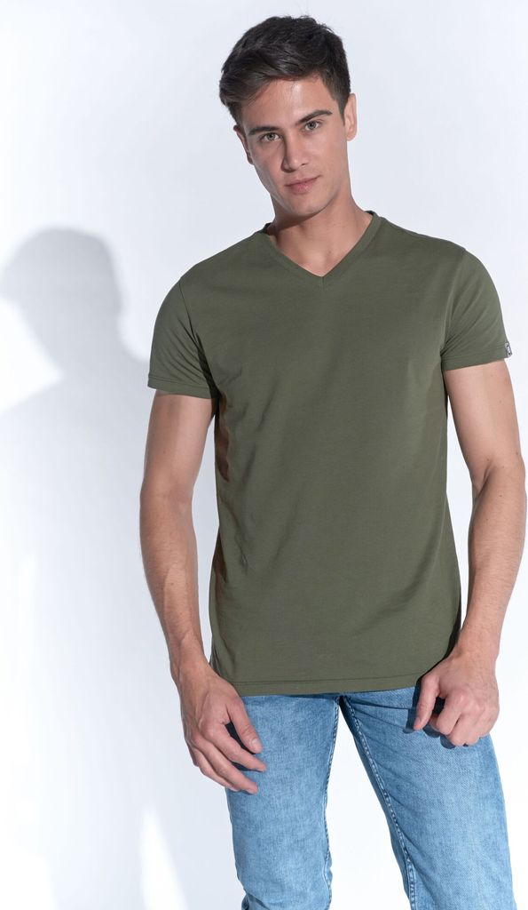 Course Elements Herren V-Ausschnitt-Shirt 5416-L, 5416-M, 5416-S, 5416-XL, 5463-L, 5463-M, 5463-S, 5463-XL 900670 khaki S