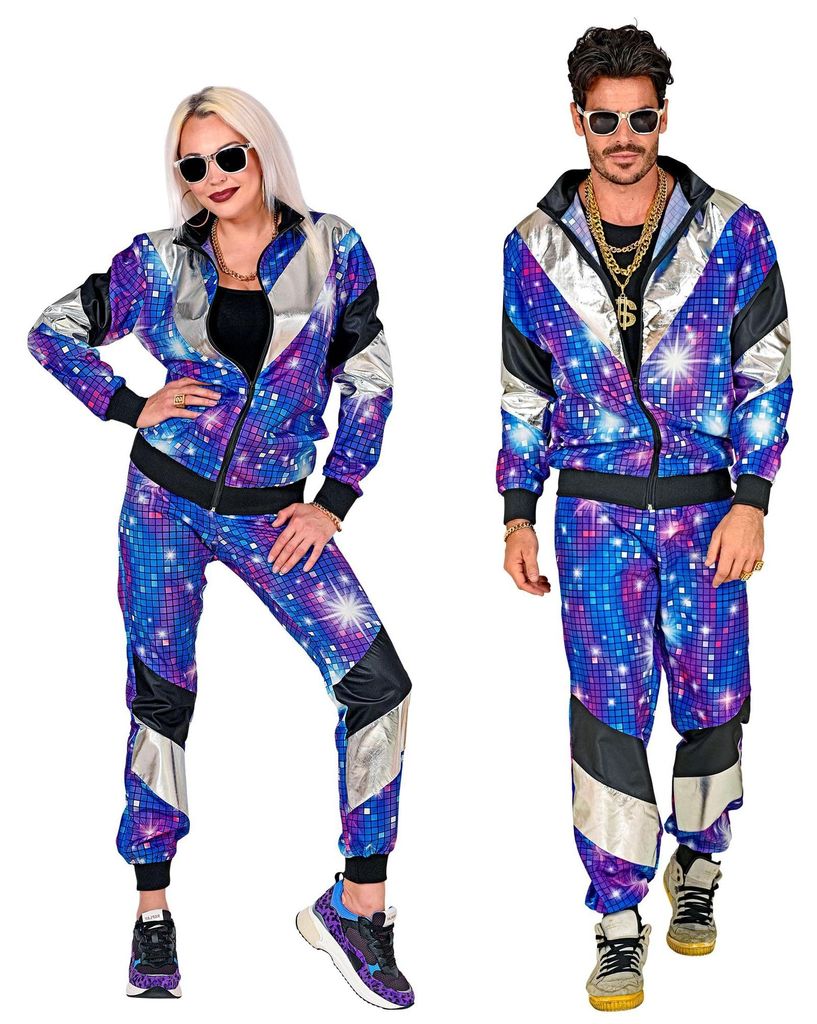 "COSTUME D'ENTRAÎNEMENT DISCO DES ANNÉES 80" (haut, Image du produit 