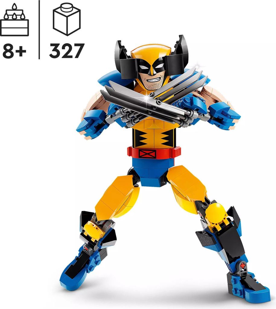 LEGO 76257 Marvel Figurka Wolverine’a do zbudowania, Zdjęcie produktu 
