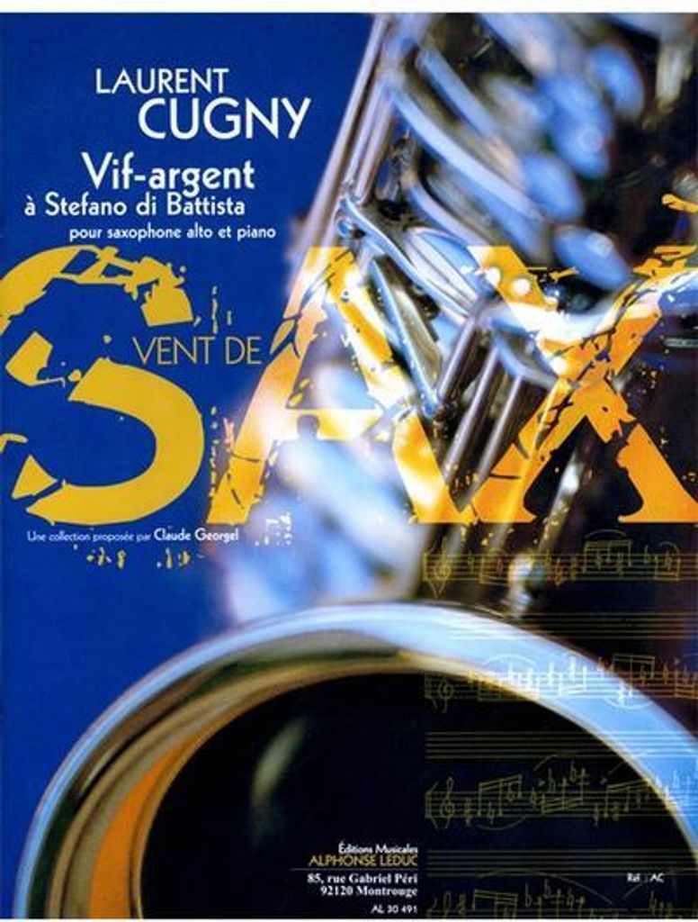 Vif-argent à Stefano di Battista poursaxophone alto et piano